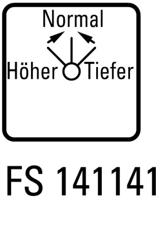 Переключатель управления , 2S, Ie = 12A , переднее крепление в отверстия 22мм