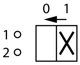 Переключатель управления , 1P , Ie = 12A  , переднее крепление