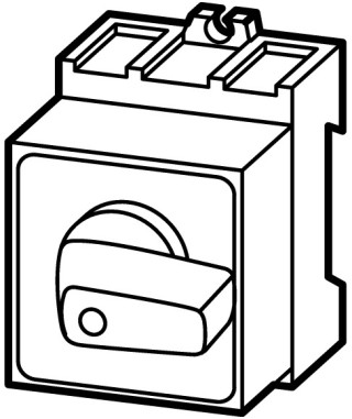 Ступенчатый переключатель, 2р , Ie = 12A, 1-4 Пол. , 45 °,  45x45 мм , модульное исполнение