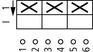 Переключатель управления , 3P , Ie = 12A , Пол. I < 1 , 45 °, 45x45mm , модульное исполнение