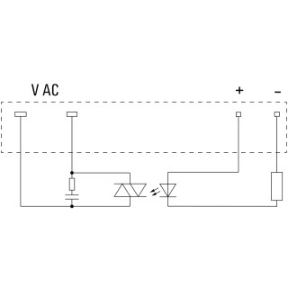 Промышленный разъем SSS RELAIS 5V/230V 1AAC