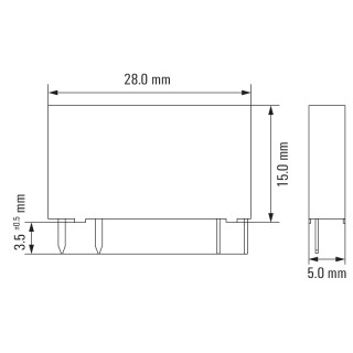 Промышленный разъем SSS RELAIS 5V/230V 1AAC