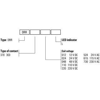 Реле защиты от перегрузки DRR370024L