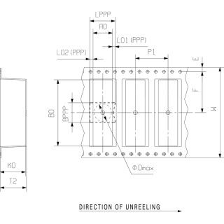 Штекерный соединитель печат SL-SMT 3.50/05/90G 3.2SN BK RL