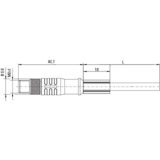 Круглые соед. разъемы|Прово SAIL-M8GM8SG-4S0.1UIE