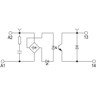 Оптопара TOS 230VAC/48VDC 0.5A RC