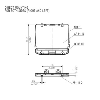 Корпуса для электроники AP 111 D BK