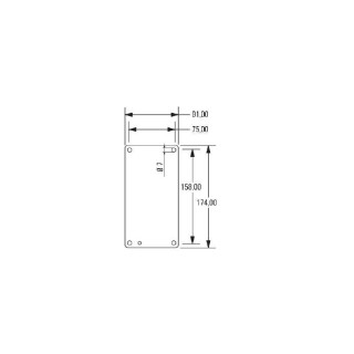 Монтажная панель KTB MOPL 2215 S2N