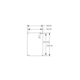 Монтажная панель KTB MOPL 3526 S2N