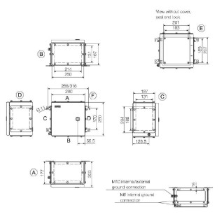 Корпус KTB QL 262620 S4E3