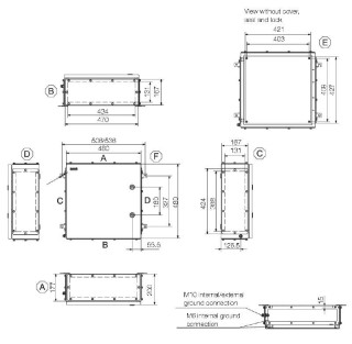 Корпус KTB QL 484820 S4E1