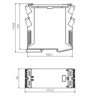 Корпус бл. управл. SK S-Kit CH20M45