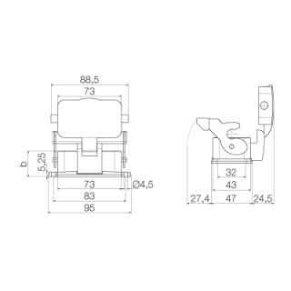 Корпус HDC 10B ADLU