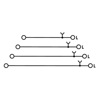 Проходная клемма ZVLD 2.5