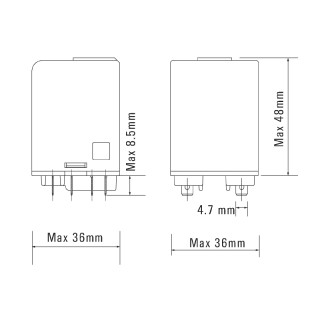 Реле безопасности DRW370548LT