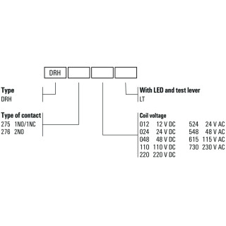 Реле безопасности DRH276220LT
