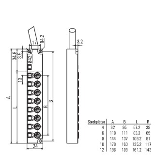 Круглые соед. разъемы|Прово SAI-12-F 3P M8 L 15M