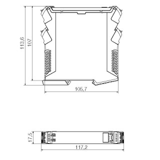 Пустой корпус для электронн SK S-KIT CH20M17