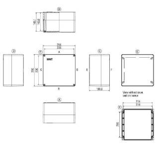 Корпус EXI KLIPPON POK 252516