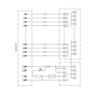 Передающий модуль RS 16IO 2W I H Z