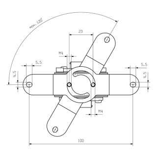 Матрица USB IE-CD-V14MSCRJ-MM-C-MA