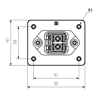 Матрица USB IE-CD-V14MSCRJ-MM-C-MA