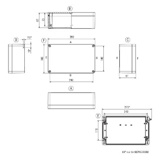 Корпус EXI KLIPPON K61 EX RAL7001