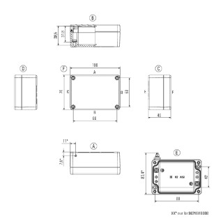 Корпус EXI KLIPPON K2 EX RAL7001