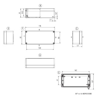 Корпус EXI KLIPPON K31 EX RAL7001