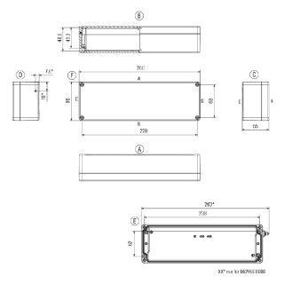 Корпус EXI KLIPPON K32 EX RAL7001