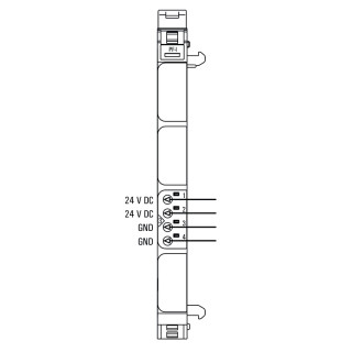 Field bus, decentralised pe UR20-PF-I