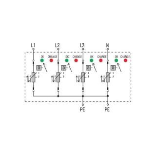 Разрядник VPU II 4 750V/25kA