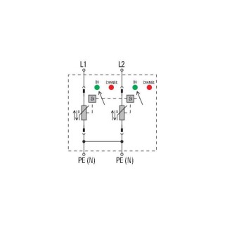 Разрядник VPU I 2 280V/12,5KA