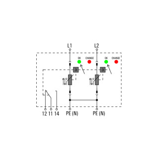 Разрядник VPU I 2 R 280V/12,5KA