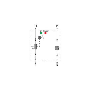 Разрядник VPU I 1+1 400V/12,5KA