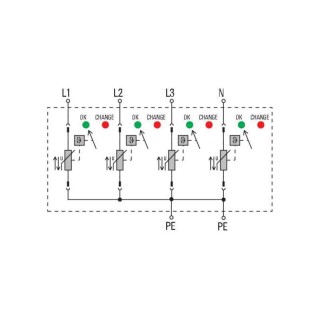 Разрядник VPU II 4 280V/40KA
