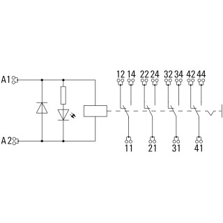 Реле безопасности RCMKITP-I 24VDC 4CO AU