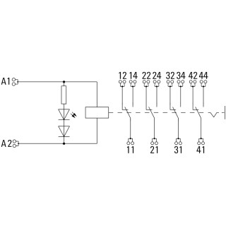 Реле безопасности RCMKITP-I 230VAC 4CO AU