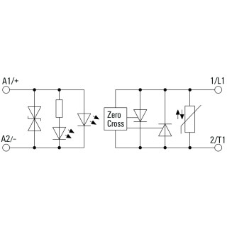 Реле безопасности PSSR 24VDC/1PH AC 35A