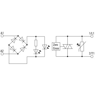 Реле безопасности PSSR 230VAC/1PH AC 25A