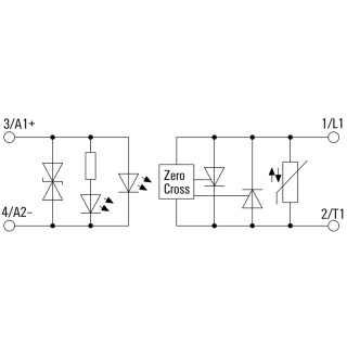 Реле безопасности PSSR 24VDC/1PH AC75A HP