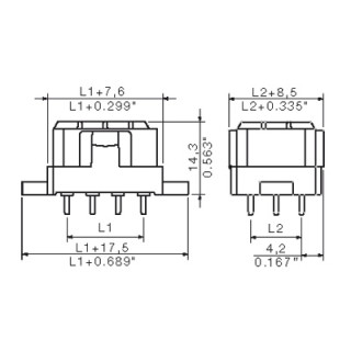 Скоба экрана RSV1,6 LBF4 GR 4,5 SN