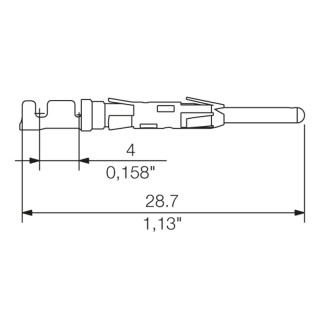 Штекерный соединитель печат CSL1,6E18-16 SN I2,5