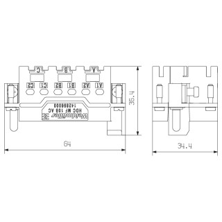 Профильное уплотнение HDC MF 10B AC