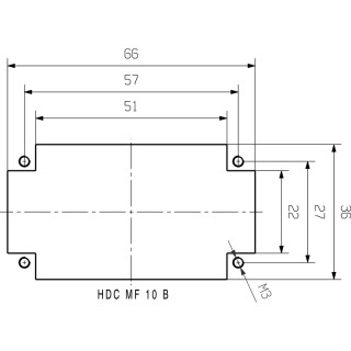 Профильное уплотнение HDC MF 10B AC