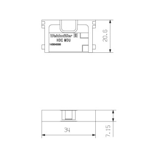 Профильное уплотнение HDC MDU