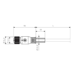 Круглые соед. разъемы|Прово SAIL-M12BG-PBK38-5.0V