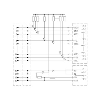 Передающий модуль RS 16IO 2W I-L 2H S