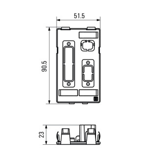 Матрица USB IE-FC-IP-1ST/1D9/1D25