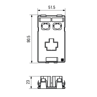 Матрица USB IE-FC-IP-PWU/2ST